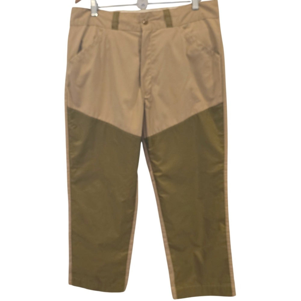 VTG 70s Game Winner Brush Hunting‎ Pants Mens 36x30 Talon 42 Upland Canvas Khaki